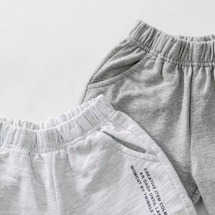 U & I - Korean Children Fashion - #littlefashionista - Key Word Shorts - 7