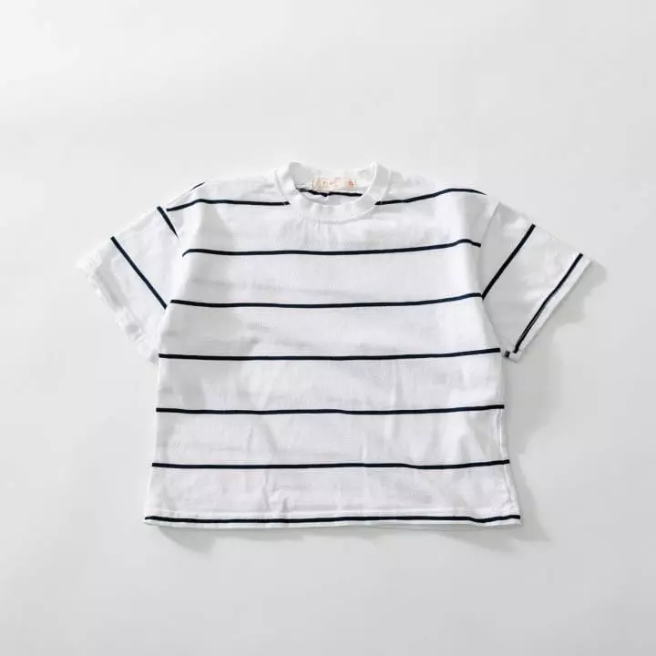 U & I - Korean Children Fashion - #magicofchildhood - Cooke Stripes Tee