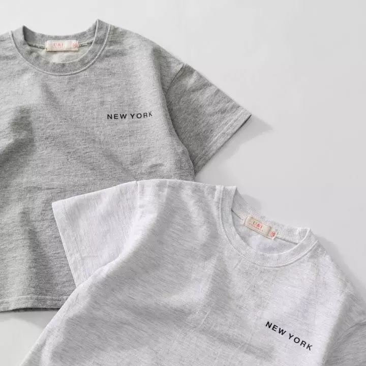 U & I - Korean Children Fashion - #minifashionista - Key Word Tee - 10