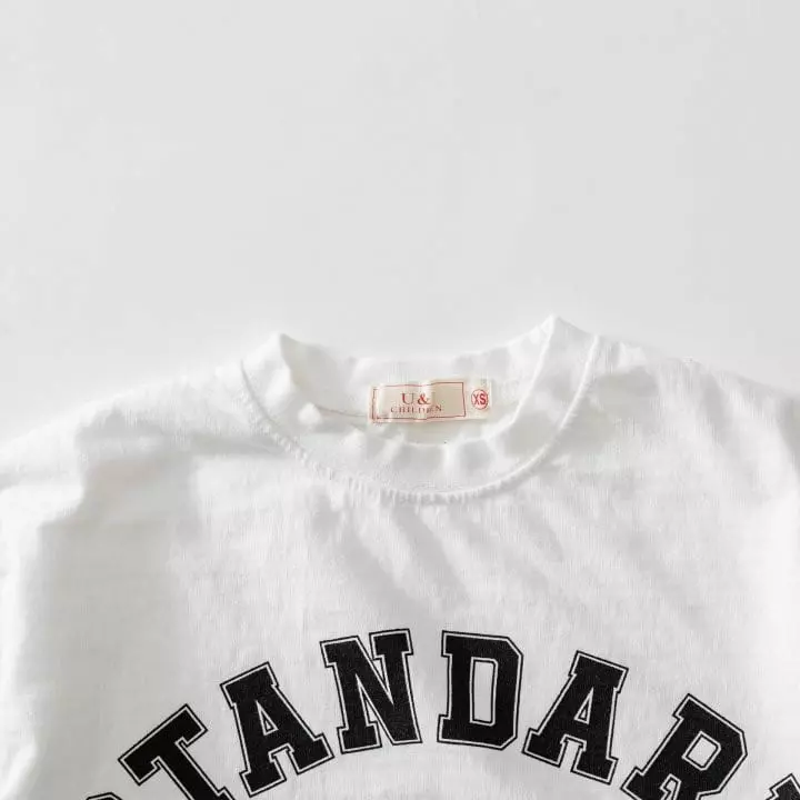 U & I - Korean Children Fashion - #stylishchildhood - Standard Tee - 8