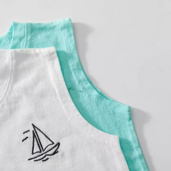 U & I - Korean Children Fashion - #stylishchildhood - Summer Embrodiery Sleeveless - 5