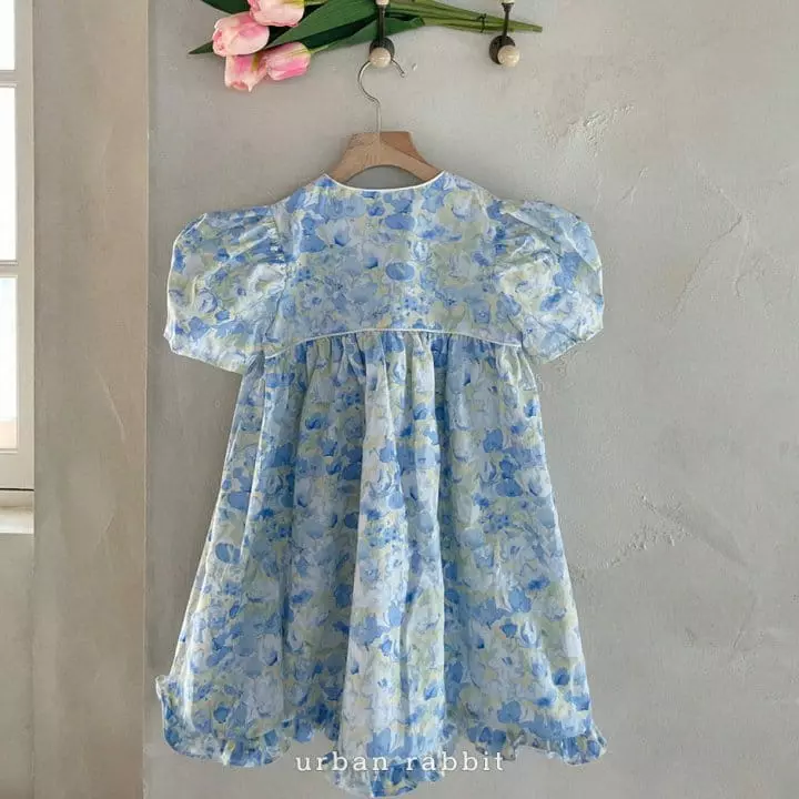 Urban Rabbit - Korean Children Fashion - #childofig - Ribbon Long One-piece - 7