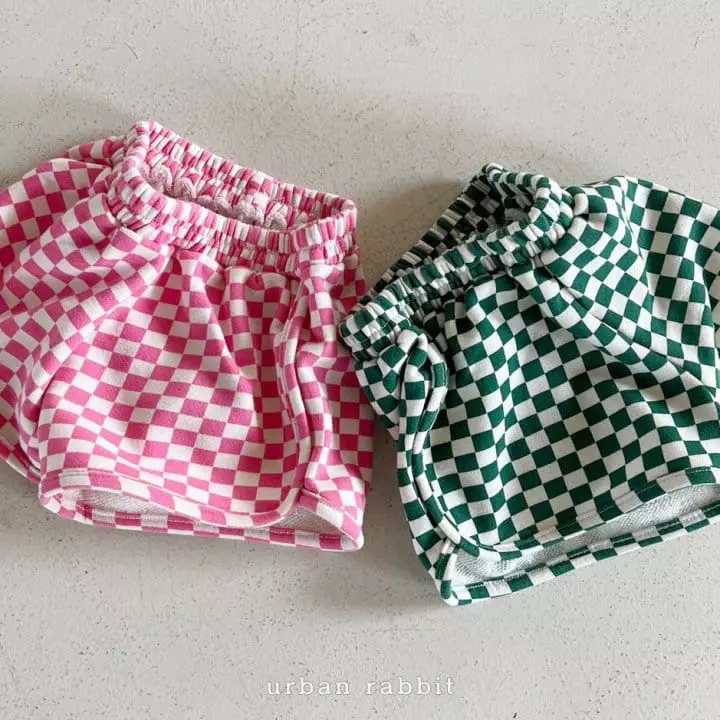 Urban Rabbit - Korean Children Fashion - #childrensboutique - Checker Shorts - 5