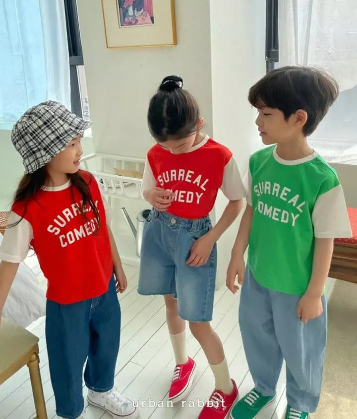 Urban Rabbit - Korean Children Fashion - #childrensboutique - Coloe Comedy Tee - 2