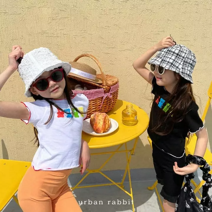 Urban Rabbit - Korean Children Fashion - #designkidswear - Crop Bear Tee - 7