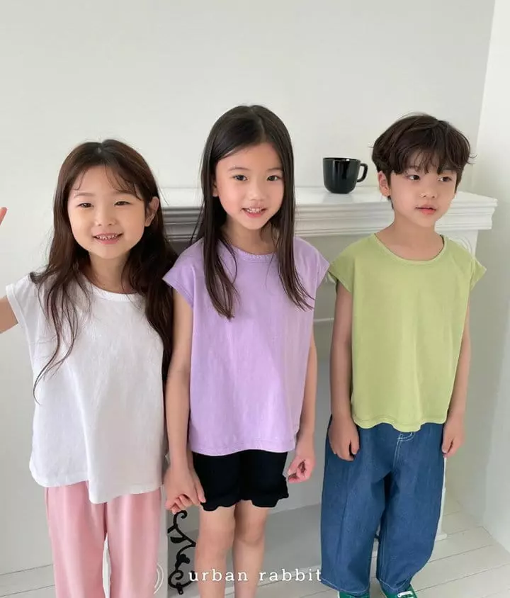 Urban Rabbit - Korean Children Fashion - #designkidswear - Loose Sleeveless