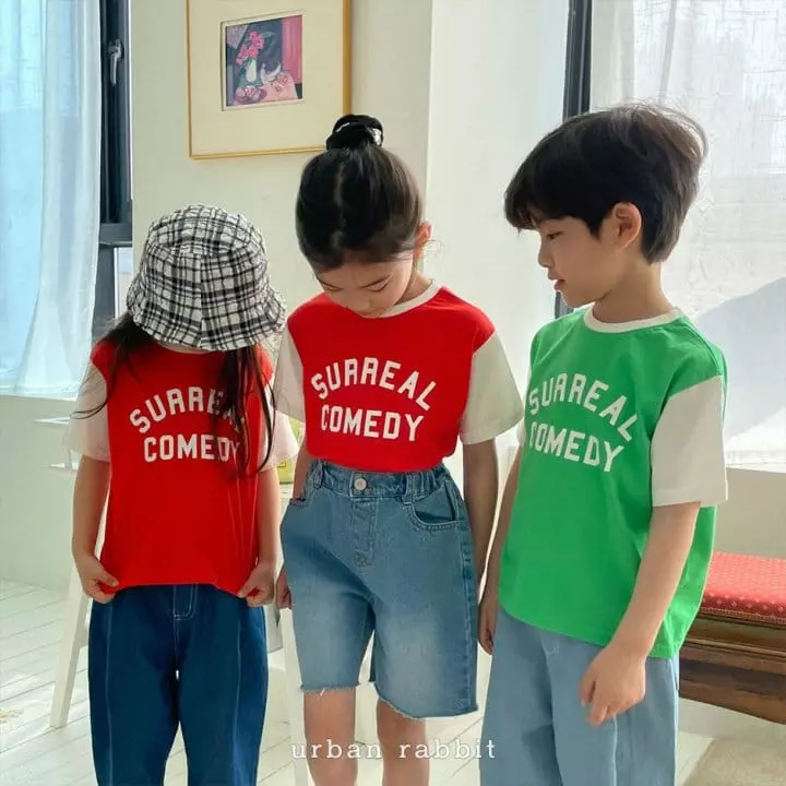 Urban Rabbit - Korean Children Fashion - #designkidswear - Coloe Comedy Tee - 4