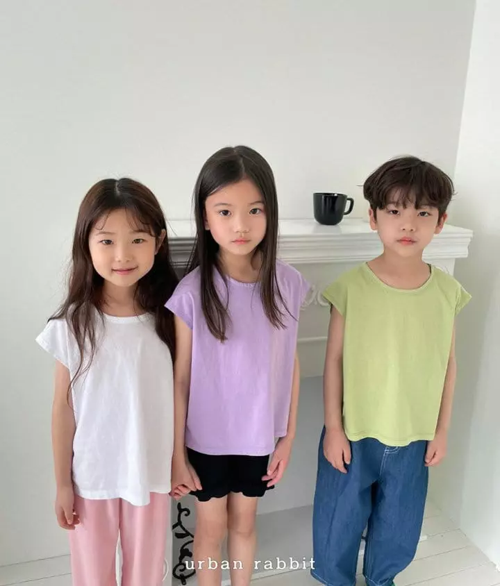 Urban Rabbit - Korean Children Fashion - #discoveringself - Loose Sleeveless - 2