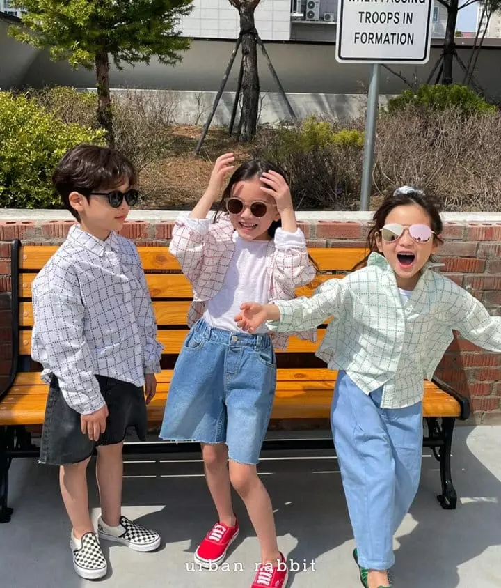 Urban Rabbit - Korean Children Fashion - #discoveringself - Color Embroidery Shirt - 4