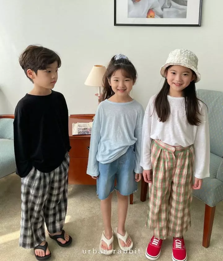 Urban Rabbit - Korean Children Fashion - #discoveringself - Linen Banding Tee - 4