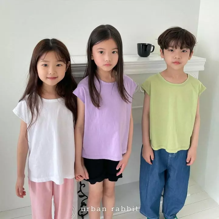 Urban Rabbit - Korean Children Fashion - #fashionkids - Loose Sleeveless - 3