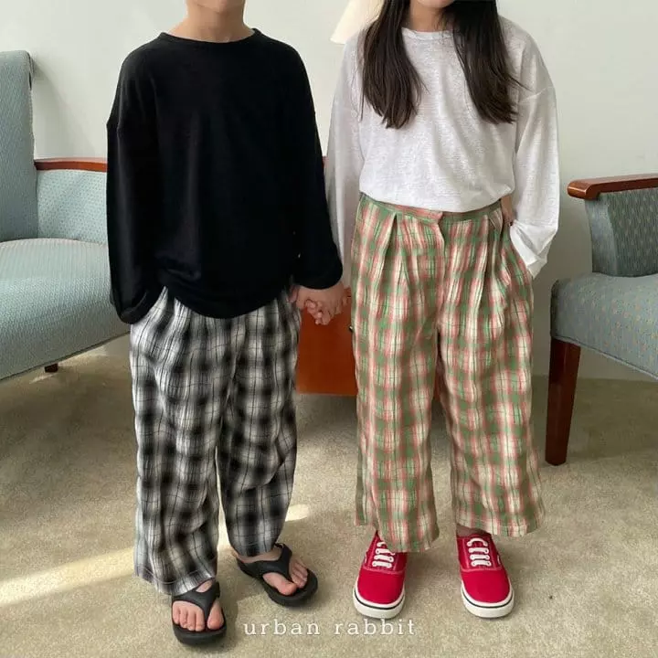Urban Rabbit - Korean Children Fashion - #kidsshorts - Wrinkle Pants - 4