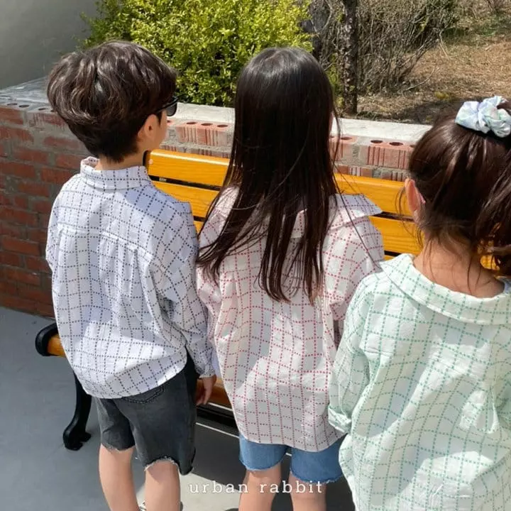 Urban Rabbit - Korean Children Fashion - #kidzfashiontrend - Color Embroidery Shirt - 7