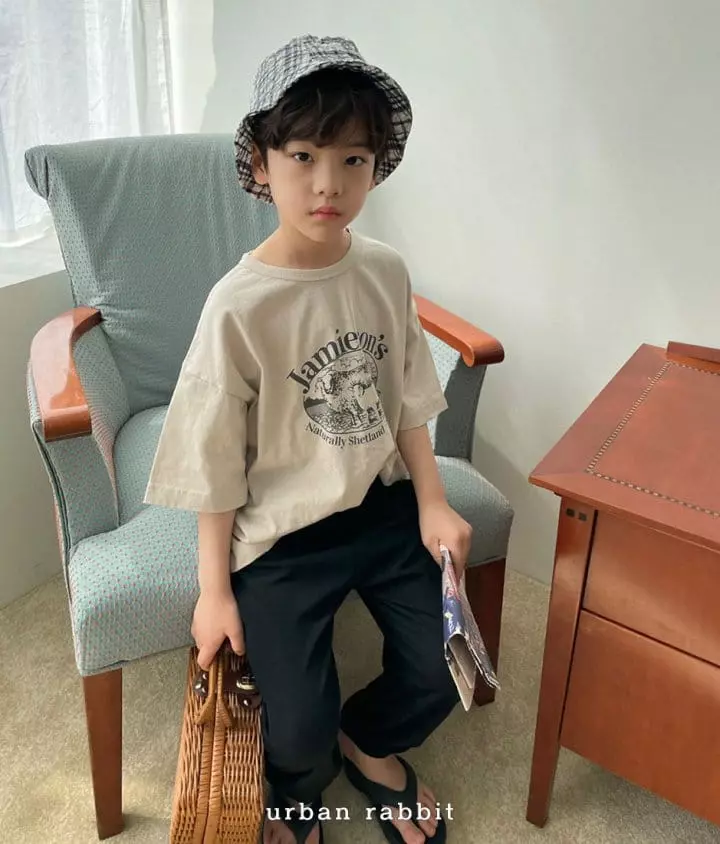 Urban Rabbit - Korean Children Fashion - #magicofchildhood - Pig Wide Tee - 3