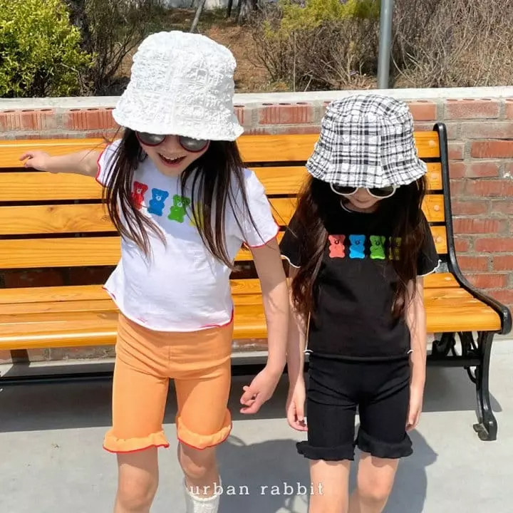 Urban Rabbit - Korean Children Fashion - #minifashionista - Frill Leggings - 2