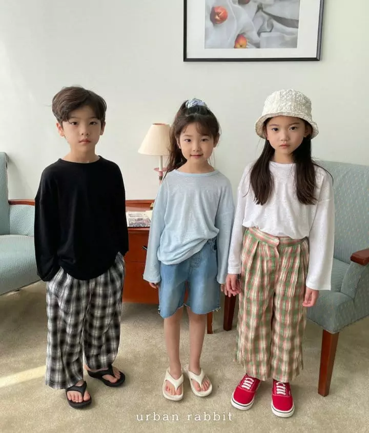 Urban Rabbit - Korean Children Fashion - #todddlerfashion - Capri Jeans - 4