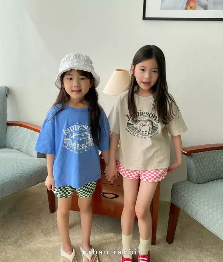 Urban Rabbit - Korean Children Fashion - #toddlerclothing - Checker Shorts - 2