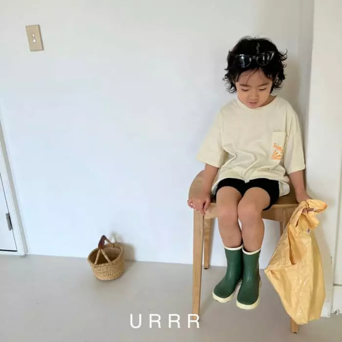 Urrr - Korean Children Fashion - #childofig - Sun Shine Pocket Long Tee - 7