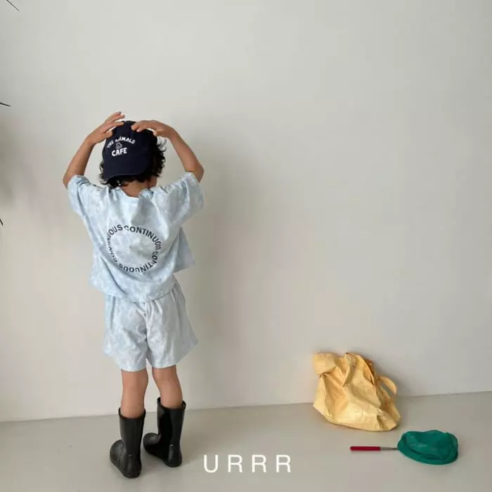 Urrr - Korean Children Fashion - #childofig - Continue Top Bottom Set - 7