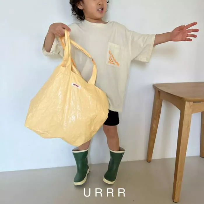 Urrr - Korean Children Fashion - #childrensboutique - Sun Shine Pocket Long Tee - 9