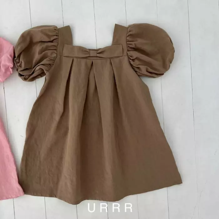 Urrr - Korean Children Fashion - #childrensboutique - Ribbon One-piece - 3