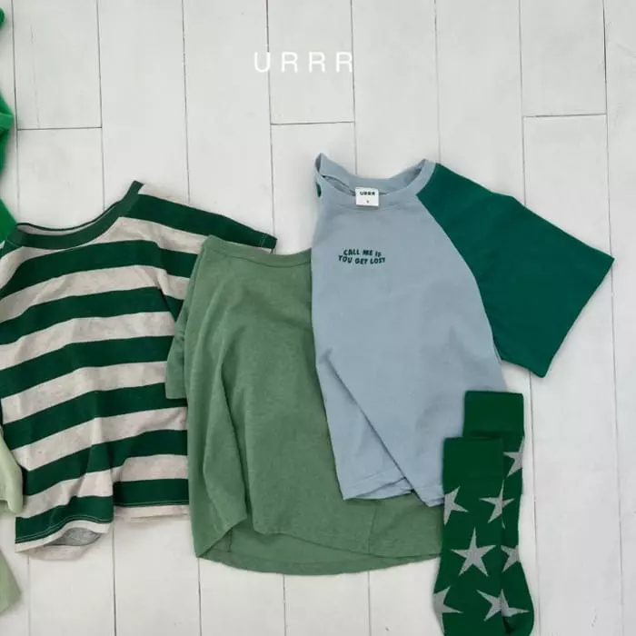 Urrr - Korean Children Fashion - #designkidswear - Wit Tee - 3