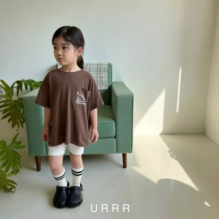 Urrr - Korean Children Fashion - #designkidswear - Sun Shine Pocket Long Tee - 10