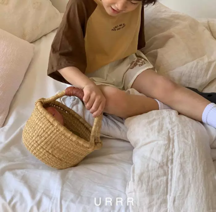 Urrr - Korean Children Fashion - #fashionkids - Wit Tee - 5