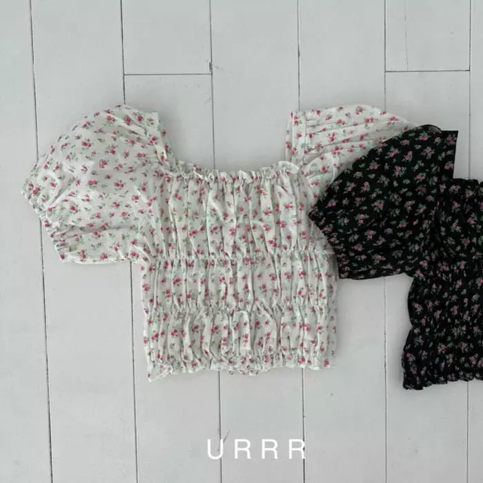 Urrr - Korean Children Fashion - #kidsshorts - Cherry Blouse