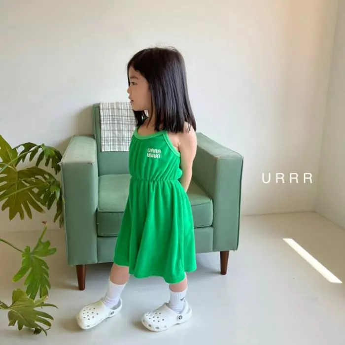 Urrr - Korean Children Fashion - #kidsstore - Peach One-piece - 6