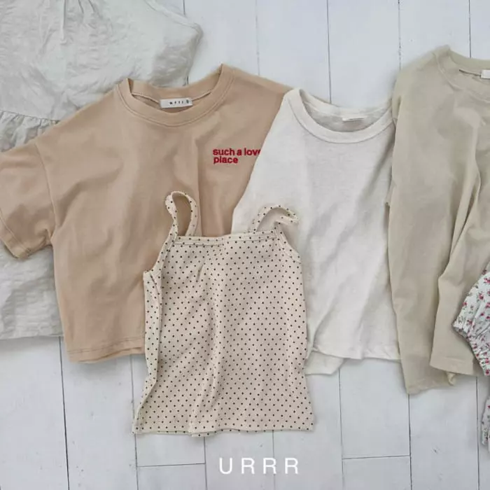 Urrr - Korean Children Fashion - #kidsstore - Search Embroidery Tee - 4