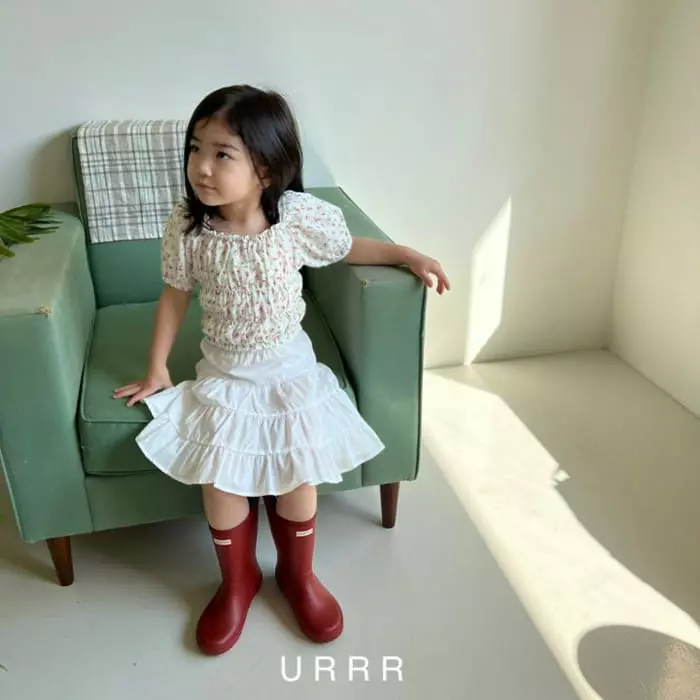 Urrr - Korean Children Fashion - #littlefashionista - Cherry Blouse - 5
