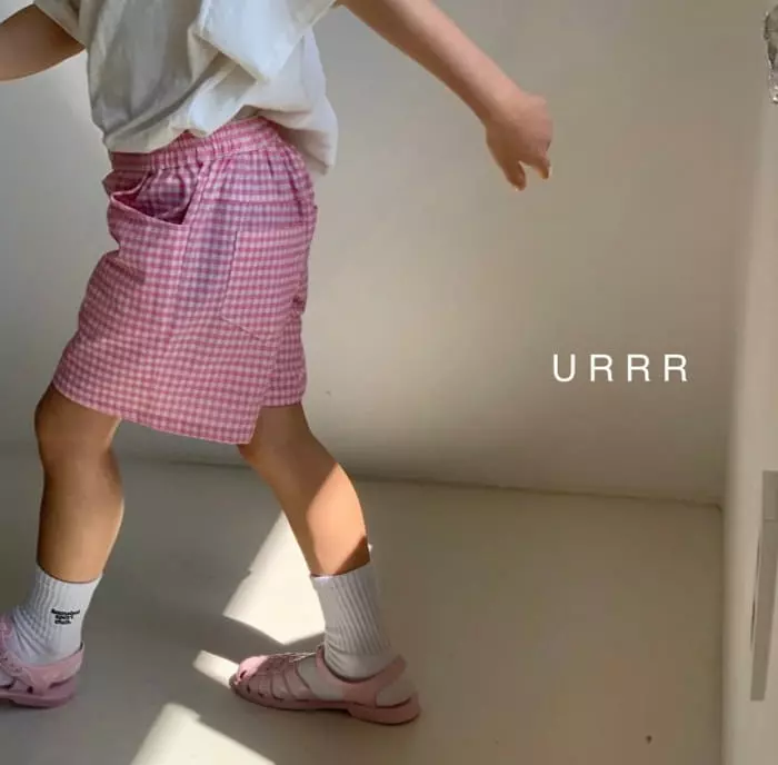 Urrr - Korean Children Fashion - #magicofchildhood - Cutty Check Pants - 9