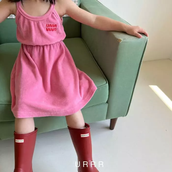 Urrr - Korean Children Fashion - #magicofchildhood - Peach One-piece - 10