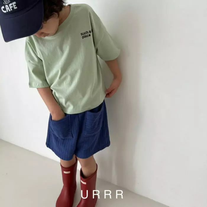 Urrr - Korean Children Fashion - #magicofchildhood - Search Embroidery Tee - 7