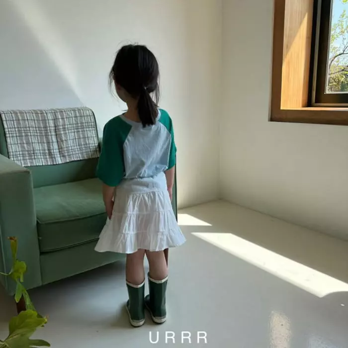 Urrr - Korean Children Fashion - #minifashionista - Wit Tee - 12