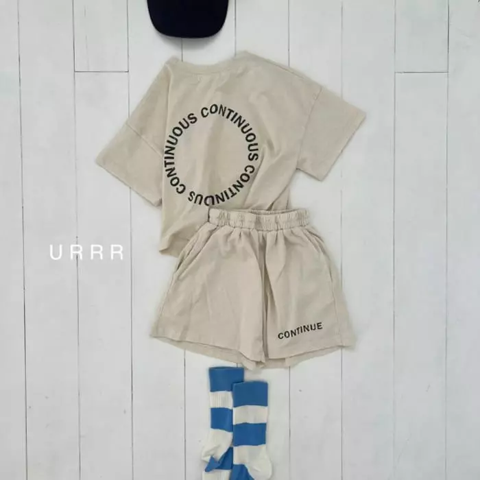 Urrr - Korean Children Fashion - #magicofchildhood - Continue Top Bottom Set - 4