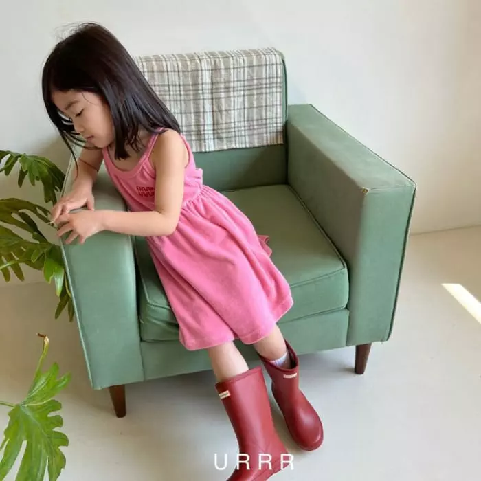Urrr - Korean Children Fashion - #minifashionista - Peach One-piece - 11