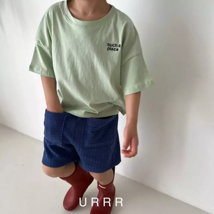 Urrr - Korean Children Fashion - #minifashionista - Search Embroidery Tee - 8