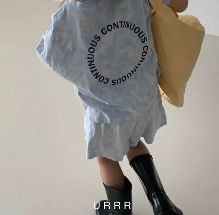 Urrr - Korean Children Fashion - #prettylittlegirls - Continue Top Bottom Set - 5