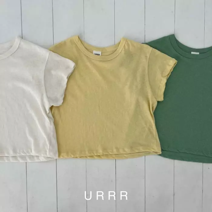 Urrr - Korean Children Fashion - #stylishchildhood - Butter Tee - 2