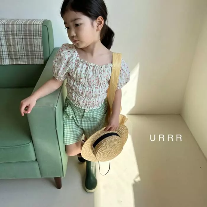 Urrr - Korean Children Fashion - #stylishchildhood - Cherry Blouse - 11