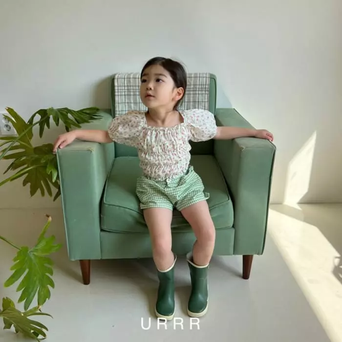 Urrr - Korean Children Fashion - #todddlerfashion - Cherry Blouse - 9