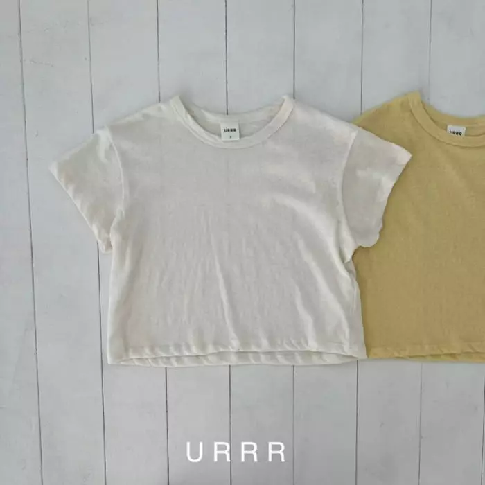 Urrr - Korean Children Fashion - #toddlerclothing - Butter Tee