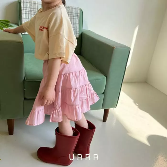 Urrr - Korean Children Fashion - #toddlerclothing - Search Embroidery Tee - 11