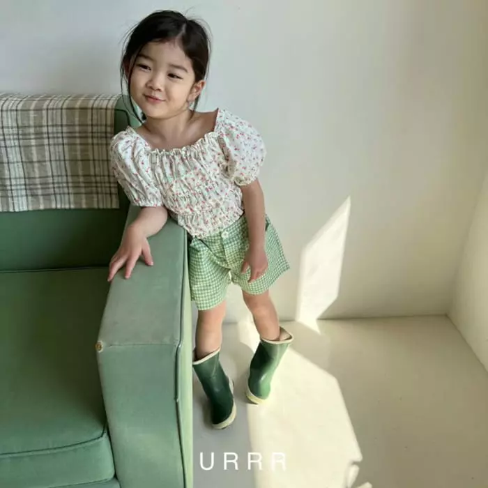 Urrr - Korean Children Fashion - #toddlerclothing - Cherry Blouse - 10