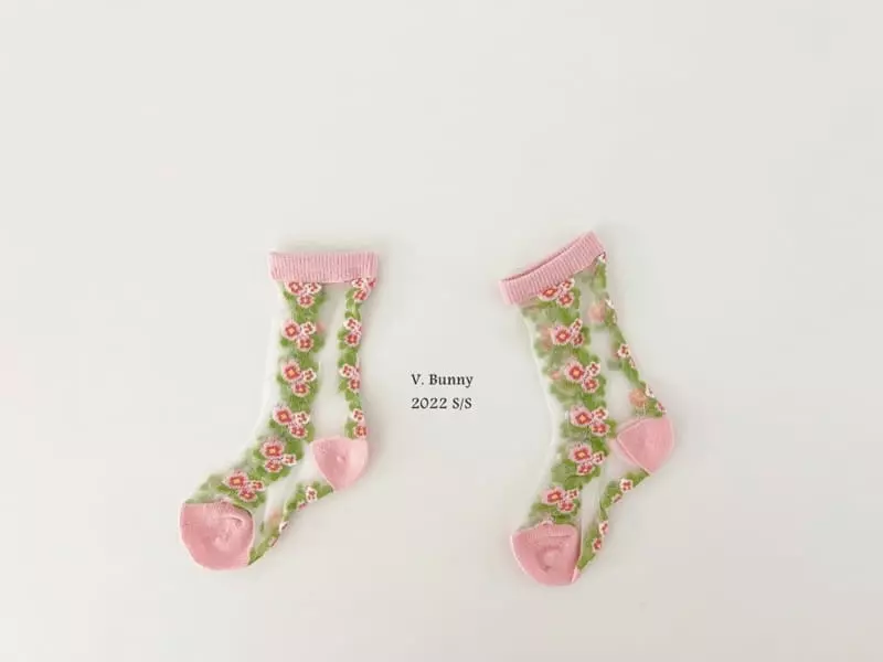 V Bunny - Korean Children Fashion - #childofig - Nia Socks Set - 3