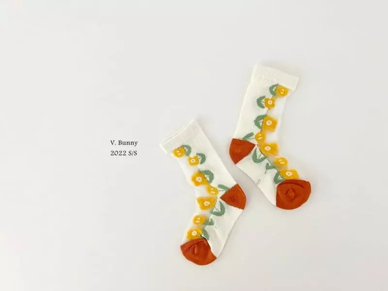V Bunny - Korean Children Fashion - #childofig - Nia Socks Set - 4