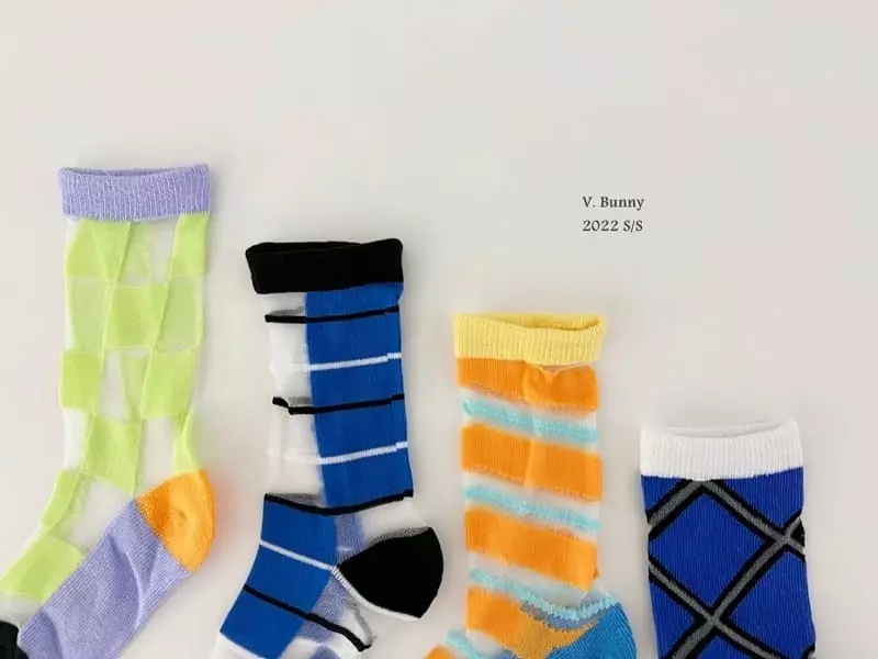 V Bunny - Korean Children Fashion - #childofig - Tube Sock Set