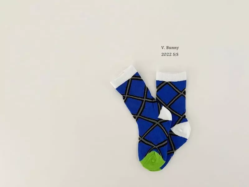 V Bunny - Korean Children Fashion - #childofig - Tube Sock Set - 2